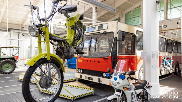 Fot. Robert Stachnik [Radio Szczecin] 12.05.2020 Stan epidemiczny. Dzień pięćdziesiąty ósmy. Muzeum Techniki i Komunikacji w Szczecinie [WIDEO, DUŻO ZDJĘĆ]
