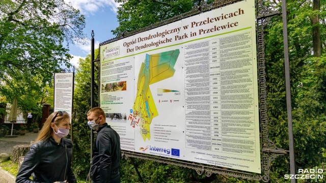 Fot. Robert Stachnik [Radio Szczecin] 17.05.2020 Stan epidemiczny. Dzień sześćdziesiąty trzeci. Ogród Dendrologiczny w Przelewicach [WIDEO, DUŻO ZDJĘĆ]