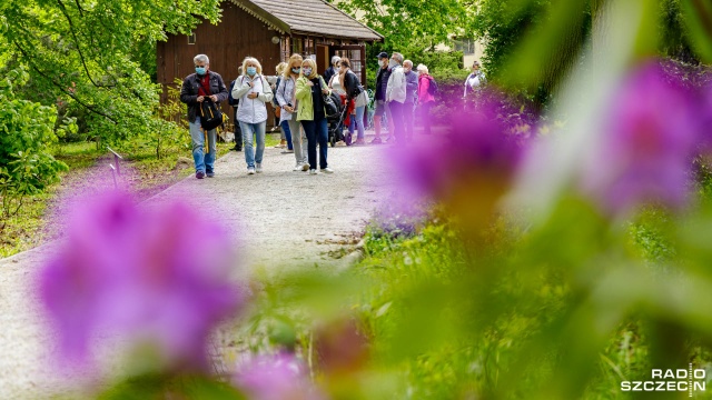 Fot. Robert Stachnik [Radio Szczecin] 17.05.2020 Stan epidemiczny. Dzień sześćdziesiąty trzeci. Ogród Dendrologiczny w Przelewicach [WIDEO, DUŻO ZDJĘĆ]