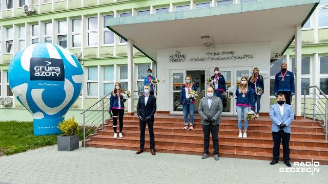 Fot. Robert Stachnik [Radio Szczecin] Siatkarki Chemika ze złotem w rękach! [WIDEO, DUŻO ZDJĘĆ]