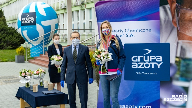 Fot. Robert Stachnik [Radio Szczecin] Siatkarki Chemika ze złotem w rękach! [WIDEO, DUŻO ZDJĘĆ]