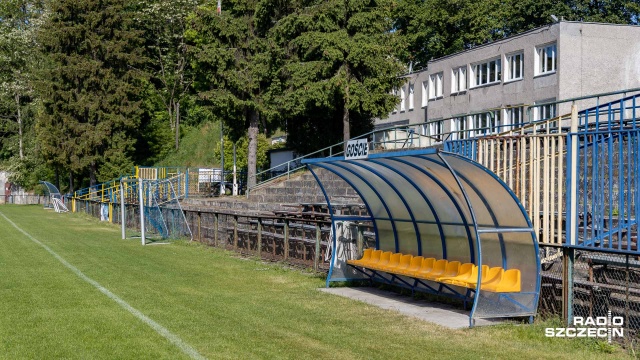 Fot. Robert Stachnik [Radio Szczecin] Nowy stadion dla piłkarek Olimpii na półmetku [WIDEO, DUŻO ZDJĘĆ]