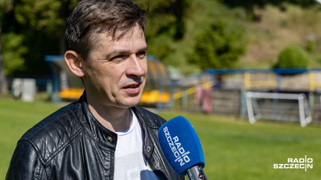 Fot. Robert Stachnik [Radio Szczecin] Nowy stadion dla piłkarek Olimpii na półmetku [WIDEO, DUŻO ZDJĘĆ]