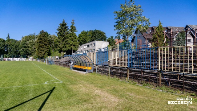Fot. Robert Stachnik [Radio Szczecin] Nowy stadion dla piłkarek Olimpii na półmetku [WIDEO, DUŻO ZDJĘĆ]