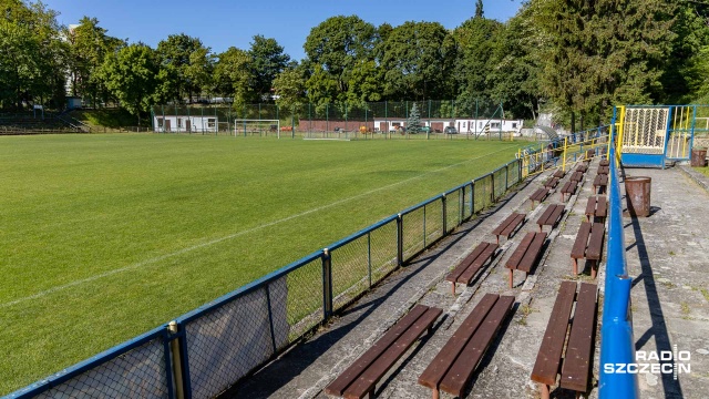 Fot. Robert Stachnik [Radio Szczecin] Nowy stadion dla piłkarek Olimpii na półmetku [WIDEO, DUŻO ZDJĘĆ]