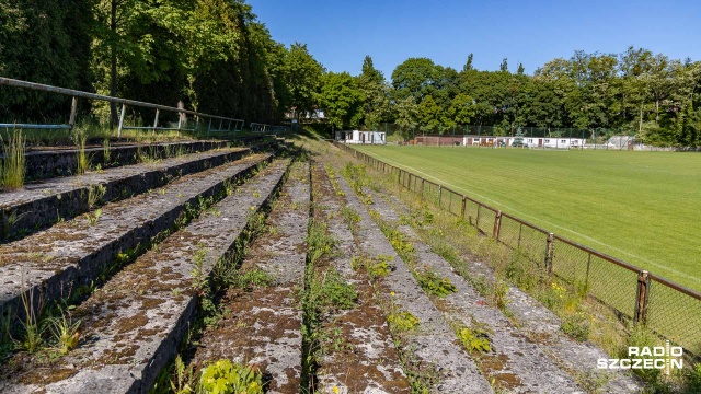 Fot. Robert Stachnik [Radio Szczecin] Nowy stadion dla piłkarek Olimpii na półmetku [WIDEO, DUŻO ZDJĘĆ]