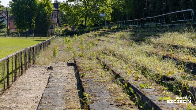 Fot. Robert Stachnik [Radio Szczecin] Nowy stadion dla piłkarek Olimpii na półmetku [WIDEO, DUŻO ZDJĘĆ]
