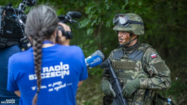 Fot. Wojciech Ochrymiuk [Radio Szczecin] 28 rekrutów WOT zakończyło wstępne szkolenie [WIDEO, DUŻO ZDJĘĆ]