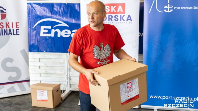 Fot. Robert Stachnik [Radio Szczecin] "Ta pomoc jest niezbędna". Z darami dla rodaków na Kresach [WIDEO, ZDJĘCIA]