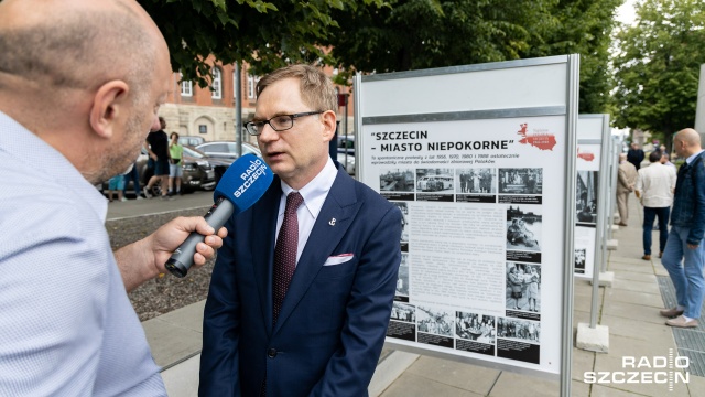 Fot. Robert Stachnik [Radio Szczecin] Świeżym okiem na powojenną historię Szczecina [ZDJĘCIA]