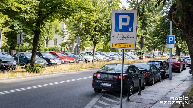 Fot. Robert Stachnik [Radio Szczecin] Parkowanie w Szczecinie będzie droższe? [WIDEO, ZDJĘCIA]