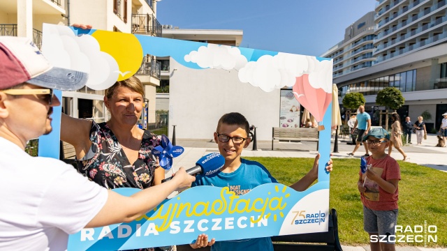 Fot. Robert Stachnik [Radio Szczecin] Wakacyjna Stacja Radia Szczecin: Świnoujście [WIDEO, DUŻO ZDJĘĆ]
