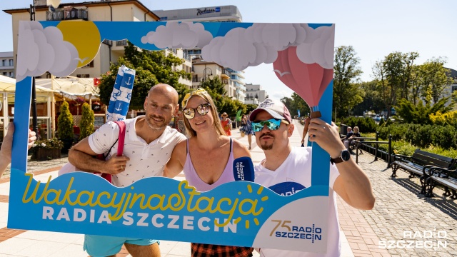 Wakacyjna trasa Radia Szczecin: Świnoujście. Fot. Robert Stachnik [Radio Szczecin] Wakacyjna Stacja Radia Szczecin: Świnoujście [WIDEO, DUŻO ZDJĘĆ]