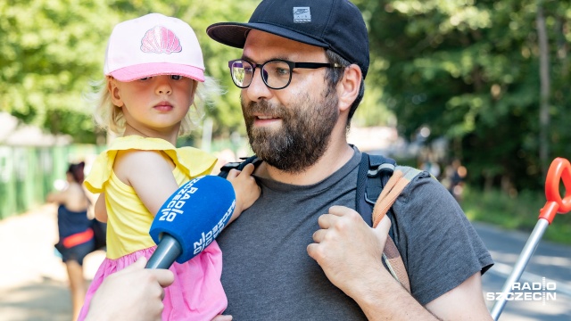Fot. Robert Stachnik [Radio Szczecin] Na Głębokim woda ciepła i tłumów nie ma [ZDJĘCIA]