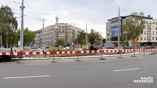 Fot. Robert Stachnik [Radio Szczecin] Od soboty plac Szarych Szeregów znowu przejezdny [ZDJĘCIA]