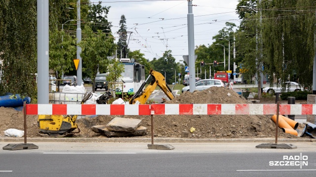 Fot. Robert Stachnik [Radio Szczecin] Od soboty plac Szarych Szeregów znowu przejezdny [ZDJĘCIA]