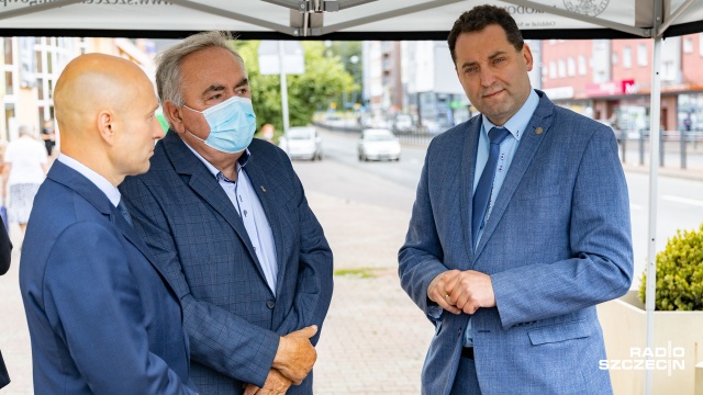 Fot. Robert Stachnik [Radio Szczecin] "Tu się rodziła Solidarność." Niezwykła wystawa w centrum Stargardu [WIDEO, ZDJĘCIA]