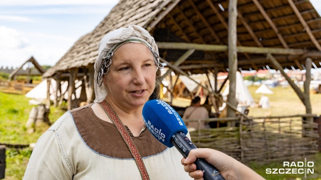 Fot. Robert Stachnik [Radio Szczecin] Warsztaty u wikingów w Wolinie [DUŻO ZDJĘĆ]