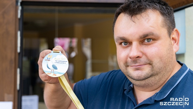 Fot. Robert Stachnik [Radio Szczecin] Mewa z Międzyzdrojów zaprasza na miejską grę [ZDJĘCIA]