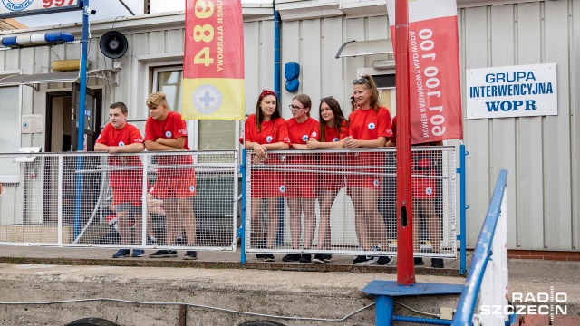 Fot. Robert Stachnik [Radio Szczecin] WOPR szkoli przyszłych młodych ratowników [ZDJĘCIA]