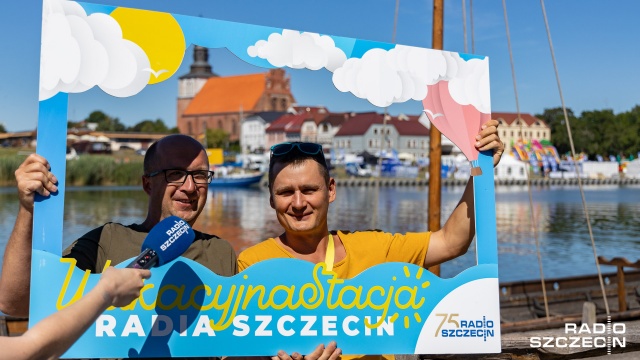 Fot. Robert Stachnik [Radio Szczecin] Wolin: Wakacyjna Stacja z Radiem Szczecin [WIDEO, DUŻO ZDJĘĆ]
