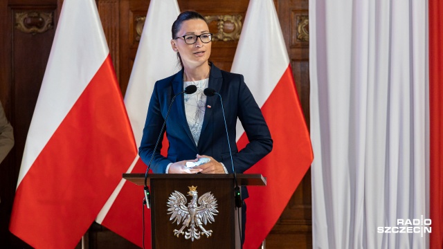 Fot. Robert Stachnik [Radio Szczecin] Leśnicy z regionu nagrodzeni przez Prezydenta RP [ZDJĘCIA]