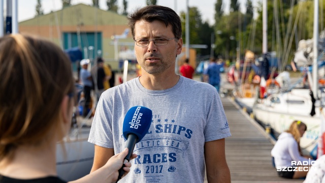 Fot. Robert Stachnik [Radio Szczecin] Szczecińskie jednostki w drodze na Regaty Bałtyckie [WIDEO, ZDJĘCIA]
