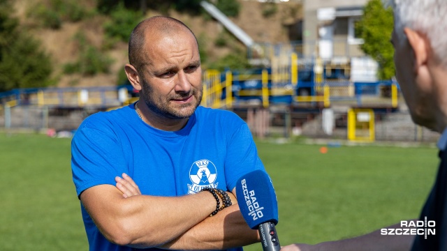 Fot. Robert Stachnik [Radio Szczecin] Ostatni etap budowy nowego stadionu przy ul. Bandurskiego [WIDEO, ZDJĘCIA]