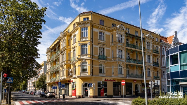 Fot. Robert Stachnik [Radio Szczecin] Niezwykła klatka schodowa w centrum Szczecina [WIDEO, ZDJĘCIA]