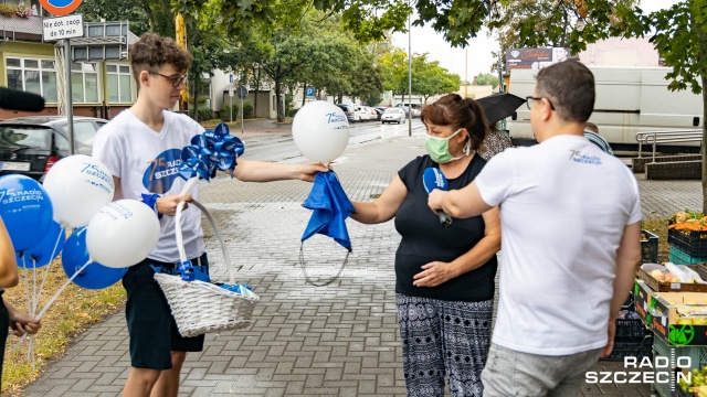 Fot. Robert Stachnik [Radio Szczecin] Radio Szczecin w Pyrzycach. Są słuchacze, są miejskie atrakcje [WIDEO, DUŻO ZDJĘĆ]