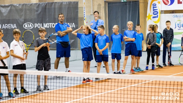 Organizatorami Narodowego Dnia Tenisa są Szczeciński Klub Tenisowy oraz Akademia Tenisa Promasters. Fot. Robert Stachnik [Radio Szczecin] "Tenis mnie fantazjuje" na kortach przy al. Wojska Polskiego [WIDEO, ZDJĘCIA]