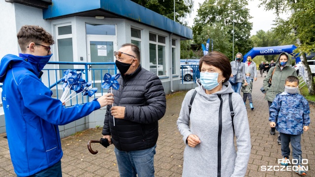 Fot. Robert Stachnik [Radio Szczecin] Życzenia dla Radia Szczecin: "żebyście zarażali słońcem, dobrą informacją i muzyką" [WIDEO, ZDJĘCIA]