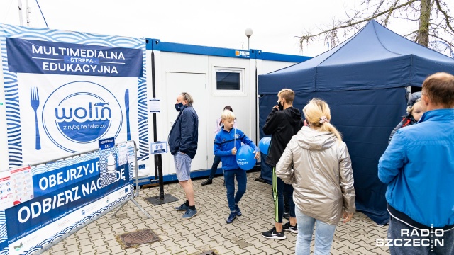 Fot. Robert Stachnik [Radio Szczecin] Życzenia dla Radia Szczecin: "żebyście zarażali słońcem, dobrą informacją i muzyką" [WIDEO, ZDJĘCIA]