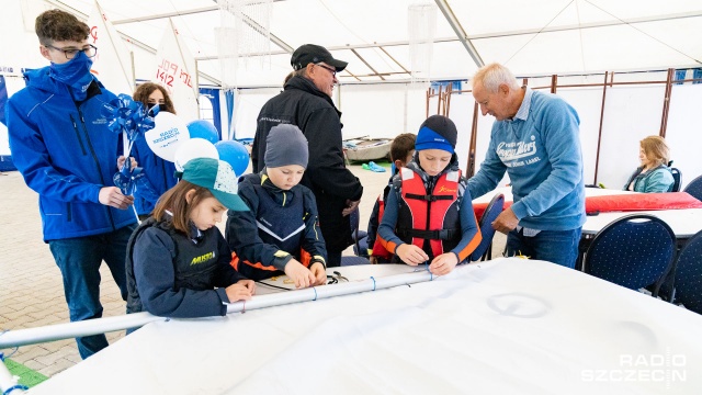 Fot. Robert Stachnik [Radio Szczecin] Życzenia dla Radia Szczecin: "żebyście zarażali słońcem, dobrą informacją i muzyką" [WIDEO, ZDJĘCIA]