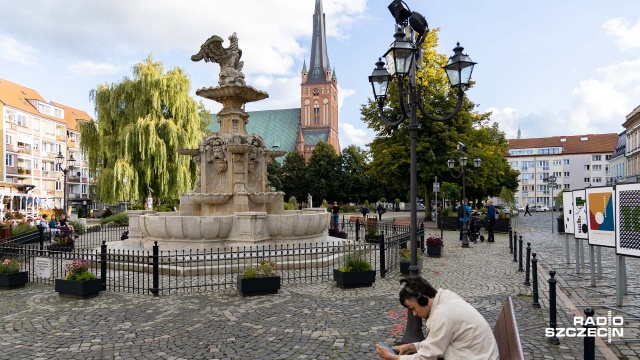 Fot. Robert Stachnik [Radio Szczecin] Ruszają kolejne zmiany na placu Orła Białego [ZDJĘCIA]