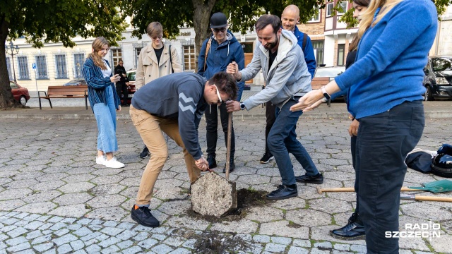 Fot. Robert Stachnik [Radio Szczecin] Ruszają kolejne zmiany na placu Orła Białego [ZDJĘCIA]