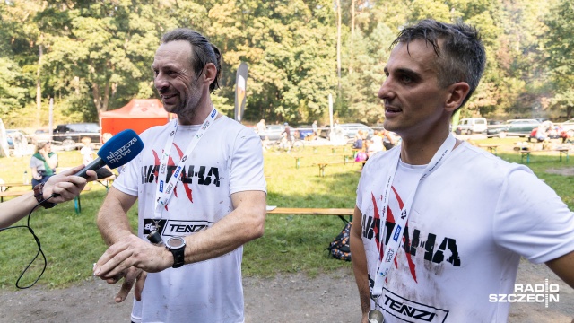 Fot. Robert Stachnik [Radio Szczecin] Wataha wróciła nad jezioro Głębokie [WIDEO, ZDJĘCIA]