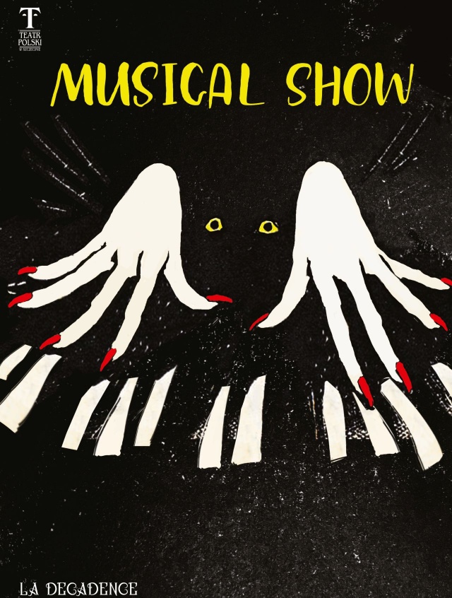 Plakat "Musical show. Graf. Sarah Wiśniewska Historia opowiedziana muzyką. "Musical show" już na scenie [ZDJĘCIA]