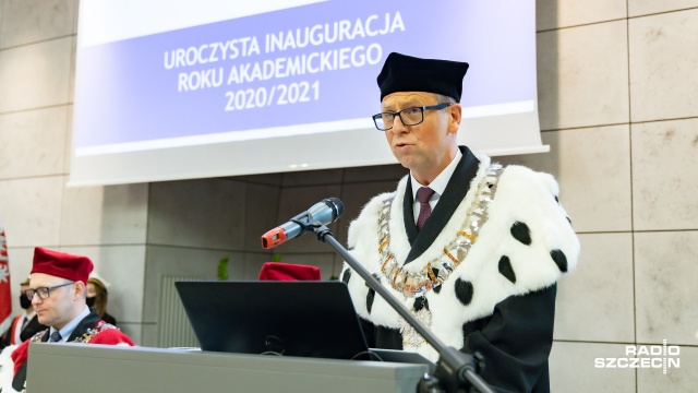 Fot. Robert Stachnik [Radio Szczecin] ZUT zainaugurował nowy rok akademicki [WIDEO, ZDJĘCIA]
