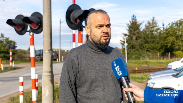 Fot. Robert Stachnik [Radio Szczecin] Z Przecławia do Karwowa ścieżka rowerowa [WIDEO, ZDJĘCIA]