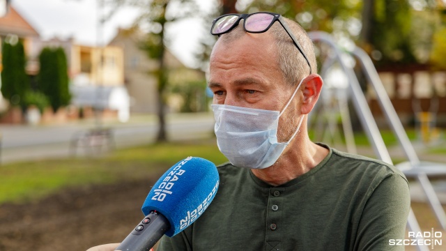 Fot. Robert Stachnik [Radio Szczecin] Murale w Chojnie, czyli Maja z tatą wzbogacają krajobraz [ZDJĘCIA]