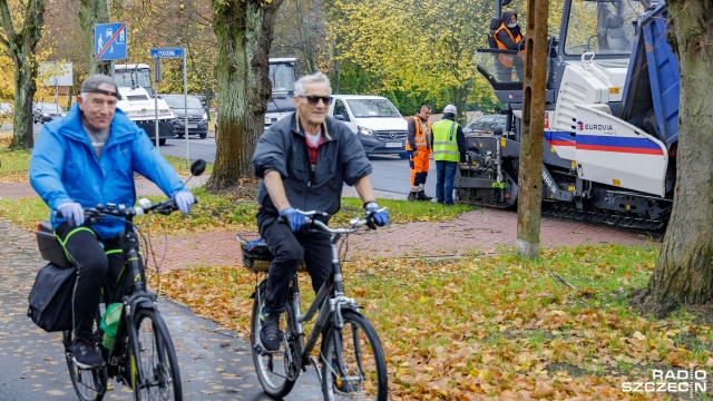 Fot. Robert Stachnik [Radio Szczecin] Od granicy Szczecina do ronda w Dobrej po przebudowanej drodze [WIDEO, ZDJĘCIA]