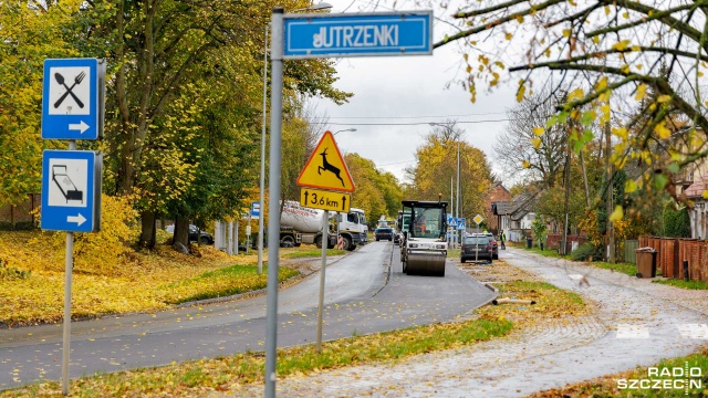 Fot. Robert Stachnik [Radio Szczecin] Od granicy Szczecina do ronda w Dobrej po przebudowanej drodze [WIDEO, ZDJĘCIA]