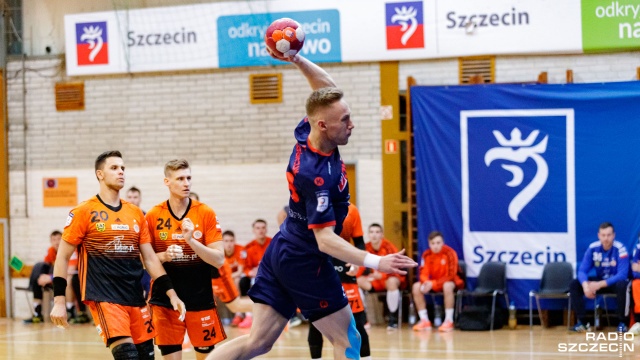 Piłkarze ręczni Sandry SPA Pogoni doznali pierwszej porażki we własnej hali przegrywając z Zagłębiem Lubin 30:32. Fot. Robert Stachnik [Radio Szczecin] Sandra Spa. No, niestety... [DUŻO ZDJĘĆ]