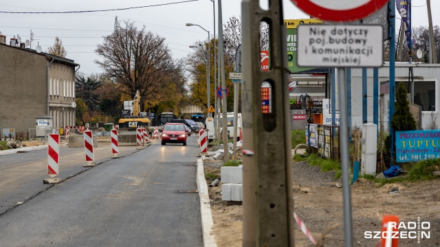 Fot. Robert Stachnik [Radio Szczecin] Już za tydzień ul. Granitowa znowu przejezdna [ZDJĘCIA]