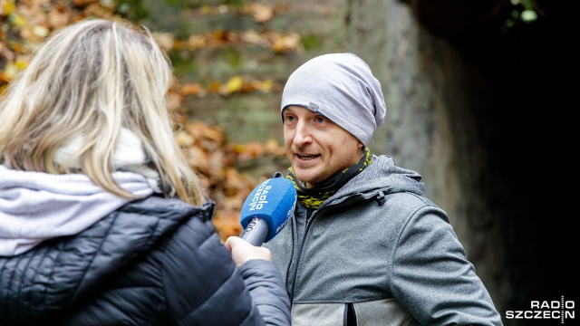 Fot. Robert Stachnik [Radio Szczecin] Zamiast treningów jiu-jitsu, strzelają z łuku w lesie [ZDJĘCIA]