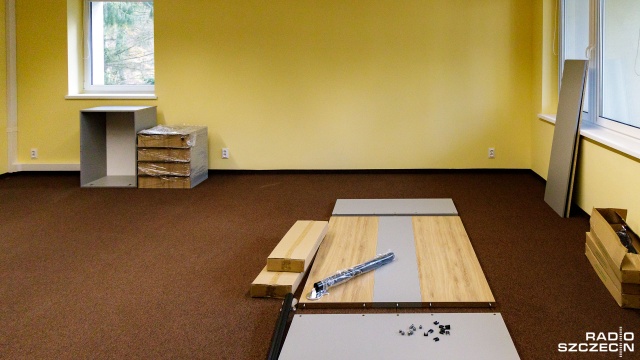 Fot. Robert Stachnik [Radio Szczecin] Nowa siedziba Wolińskiego Parku Narodowego prawie gotowa