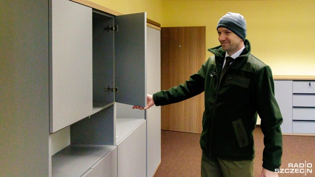 Fot. Robert Stachnik [Radio Szczecin] Nowa siedziba Wolińskiego Parku Narodowego prawie gotowa