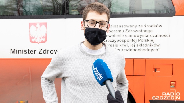 Fot. Robert Stachnik [Radio Szczecin] Dzień Krwiodawcy na Akademii Morskiej [WIDEO, ZDJĘCIA]