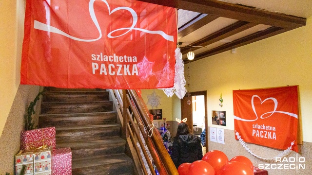 Szlachetna Paczka jest w tym roku organizowana po raz dwudziesty. Fot. Robert Stachnik [Radio Szczecin] Pandemia nie zatrzymała Szlachetnej Paczki [ZDJĘCIA]